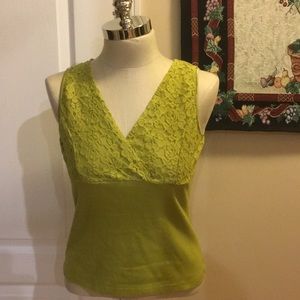 Axcess lace top.  Large.  New no tags.